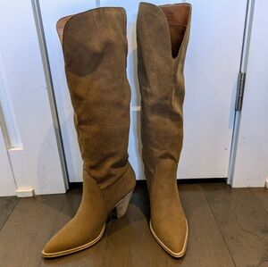 NEW Brown Boots (knee high or mid calves depending on height)
